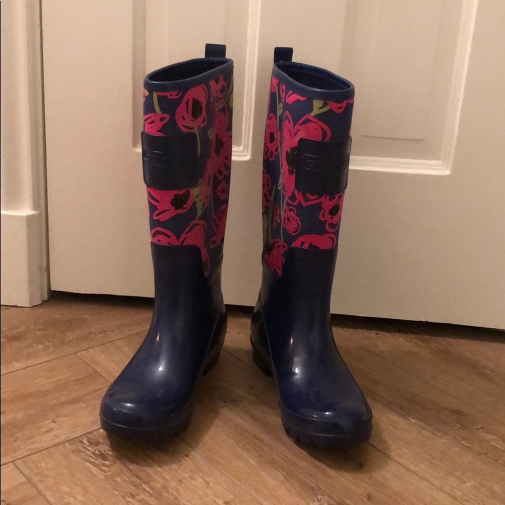 Coach rain boots